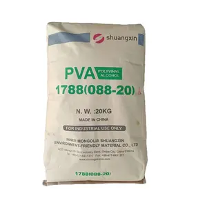 Wholesale Stock Polyvinyl Alcohol PVA PVOH Flakes Sinopec 100-84 1788 PVA powder vinyl glue
