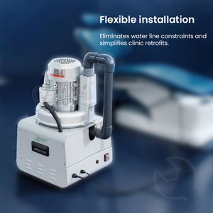 Diş emme pompası tıbbi diş güçlü tükürük kuru vakum pompası emme ünitesi diş elektrikli emme pompa için <span class=keywords><strong>2</strong></span> dişçi sandalyesi - Product Image 5