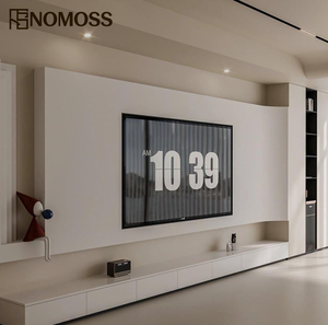 Mobile <span class=keywords><strong>TV</strong></span> in Legno Massello Moderno di Lusso Pronto per l'Acquisto, Mobile <span class=keywords><strong>Porta</strong></span> <span class=keywords><strong>TV</strong></span> in Legno per Soggiorno, Ideale per Progetti di Arredamento a Contratto - Product Image 3