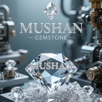 MUSHAN Luxus-Schmuck 925 Sterling Silber Ring Band Damen 2ct Moissanit Diamant D-Farbe Ringe Feiner Schmuck