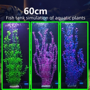 Groothandel Mini Luxe Kunstmatige Plastic <span class=keywords><strong>Aquarium</strong></span> Planten Woonkamer En Desktop <span class=keywords><strong>Aquarium</strong></span> Decoratie Accessoires - Product Image 2