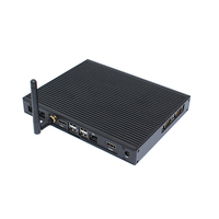 Pas cher Mini Pcs Intel Celeron N3150 N3160 Procesador 2.24 GHz So Dimm DDR3L Industrial Embedded Fanless PC Support Linux Win10 OS