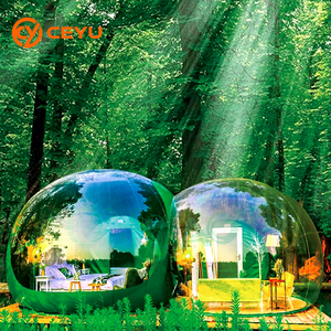 Ceyu Chine Tente bulle gonflable géante publicitaire semi-transparente de type igloo <span class=keywords><strong>pour</strong></span> enfants, location et vente, hôtel ballon 3 chambres - Product Image 1