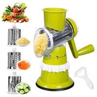 Hachoir Rotatif Multifonctionnel pour la Maison, Coupe-Légumes Efficace, Trancheuse, Broyeur, Gadget de Cuisine