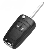 Clé de voiture télécommandée DIY à 2/3/4/5 boutons pour Chevrolet Buick 315/433 MHz