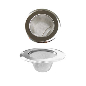 113 Rechteckiges Edelstahl-Waschbecken mit feinem Netz, poliert, leicht zu reinigen - Product Image 1