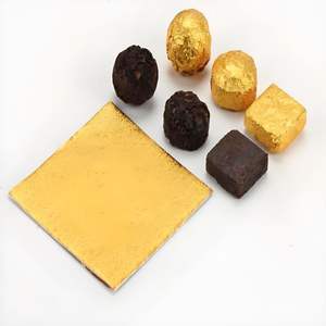 กระดาษห่อช็อคโกแลตแบบนุ่มขนาด12ไมครอน/15ไมครอนกระดาษฟอยล์อลูมิเนียมเคลือบสำหรับห่ออาหารพิมพ์ลายได้ตามต้องการ - Product Image 4