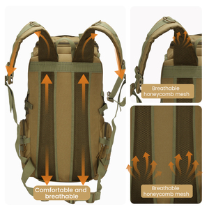 Waterproof Large Capacity Oxford Twist <b>Lock</b> Normcore/Minimalist <b>Box</b> Shape Outdoor Use Backpack Zipper Closure - Product Image 6