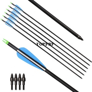 Pointes de flèches interchangeables pour la compétition, en carbone mixte, pour tir à l'arc - Product Image 3