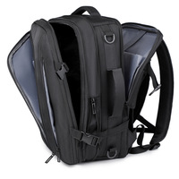 Sac pour ordinateur multifonction pour hommes d'affaires Sac à dos de voyage à vide Sac d'embarquement à compression Sac à dos à capacité étendue