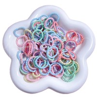 Bande de cheveux élastique de Style doux pour enfants filles bébé élastique accessoires de cheveux avec conception de pouce
