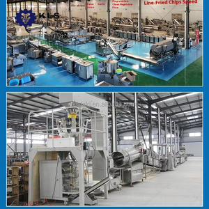 KLS profesyonel patates cipsi fransız kızartma hattı aperatif hattı otomatik işleme makineleri entegre yıkama soyma kesme kurutma - Product Image 6