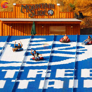 Juegos de parque de atracciones para patio trasero señorial, Tobogán de arcoíris de plástico PP, Tobogán de montaña largo en <span class=keywords><strong>Ecuador</strong></span> - Product Image 4