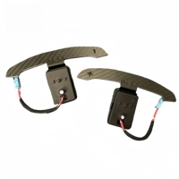 Palettes magnétiques de changement de vitesse en fibre de carbone pour BMW M2C M2 F87 M235i Racing Remplacement du volant étendu Palettes de changement de vitesse