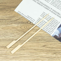 Brochettes de bambou Teppo écologiques jetables portables de différentes tailles, prix usine, en vrac