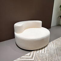 Fauteuil inclinable individuel en peau de mouton, design nordique, courbé et sur mesure, compressé sous vide, pour salon et appartement - Vente en gros
