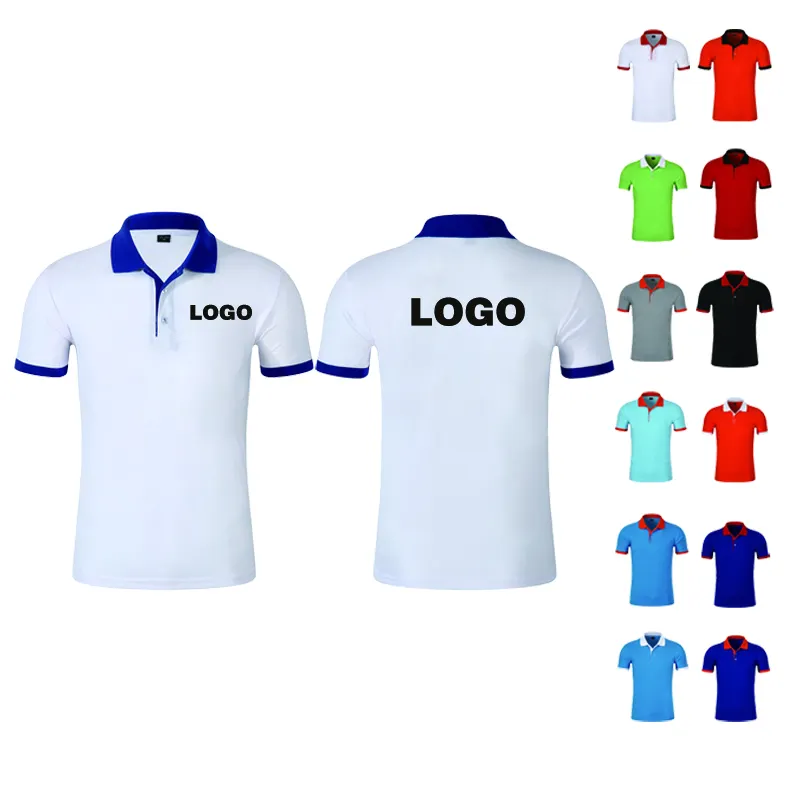 Logo personnalisé brodé respirant golf sports polos tricotés haute qualité nouvelle arrivée polo imprimé en coton pour hommes
