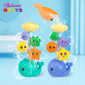 Ensemble <span class=keywords><strong>de</strong></span> jouets <span class=keywords><strong>de</strong></span> <span class=keywords><strong>bain</strong></span> pour bébé Belinda Whale, jouets <span class=keywords><strong>de</strong></span> <span class=keywords><strong>bain</strong></span> à engrenages rotatifs, jouets <span class=keywords><strong>de</strong></span> <span class=keywords><strong>bain</strong></span> amusants et éducatifs pour enfants, cadeaux - Product Image 4