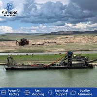 Ekskavator Rantai Bertenaga Diesel Mongolia Laris untuk Pengeboran Tambang Emas