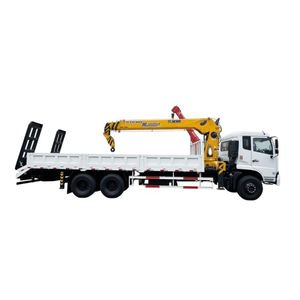 Grúa Montada en Camión Chengli de Ocho Ruedas Traseras con Pluma Recta de 4 Secciones y 12 Toneladas para Operaciones de Carga Pesada en Puertos Logísticos - Product Image 1