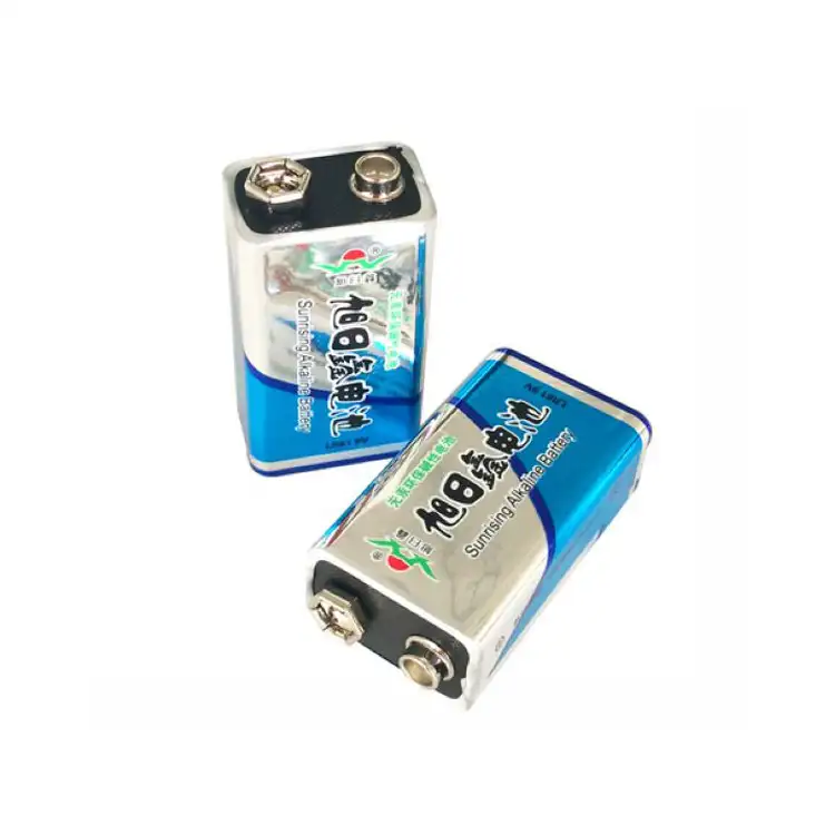 Alkaline Baterai 6f22 6lr61 9V Baterai