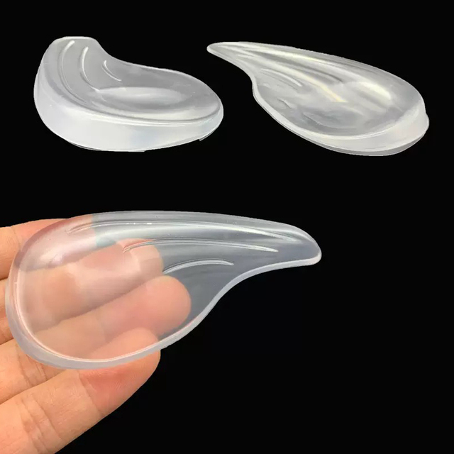 New Silicone Orthotic Insole Magnet Corrective Self Adhesive Shoe Pad Corrective Heel Insoles Gel Adhesive Shoe Insert