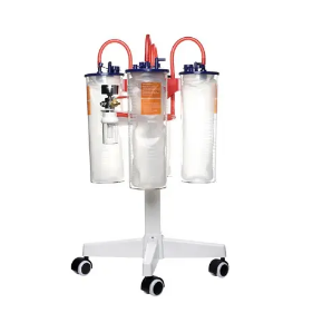 Sistema de succión centralizado médico desechable con cuatro recipientes para uso en laboratorio - Product Image 2