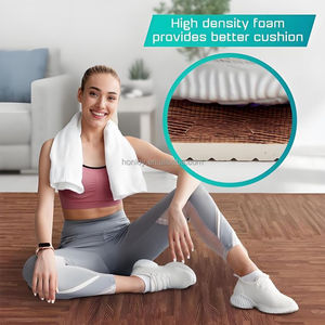 Tapetes de Espuma EVA de Alta Densidad, Encajables, con Diseño de Madera, Ecológicos, Duraderos, para el Hogar, Gimnasio, Juegos Infantiles, Alfombras de Rompecabezas - Product Image 1