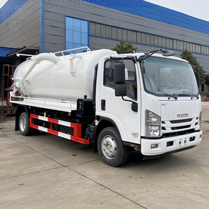 Camión de Succión de Aguas Residuales y Lodos 4x2 Isuzu KV100 de 5 m³ de Venta Caliente en Japón - Product Image 3