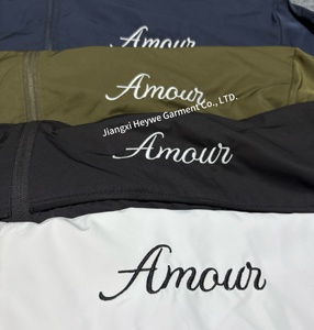 Custom Polyester Reflective Waterproof Windproof Nylon Jacket and Track Pants Zip up Blank <strong>Oversized</strong> <strong>Jogger</strong> Sets Nylon Tracksuit - Product Image 5