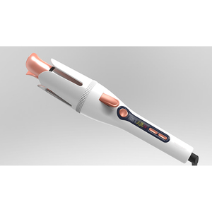 <span class=keywords><strong>2</strong></span> trong 1 New PTC gốm auto-xoay điện tóc ép tóc & Curler LED hiển thị nhiệt độ hộ gia đình thùng sắt Bộ - Product Image 5