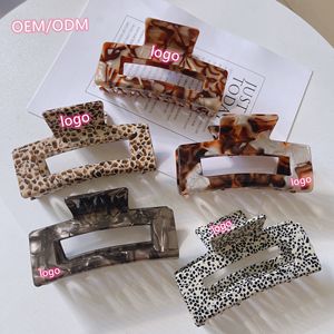 Jepit Rambut Dowell Custom Handmade 11cm dari Asetat untuk Wanita, Aksesoris Rambut untuk Anak Perempuan - Product Image 1