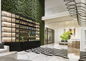 Modern Bespoke Wall Mounted LED Perfume Store Interior Design Service Beauty Cosmetics Shopfitting Solution Case - Product Image 6