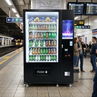 Combo de Máquinas Expendedoras Totalmente Automatizadas de Primera Calidad para Alemania, Italia y Sudáfrica, para Snacks, Comida y Bebidas