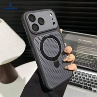 Coque de refroidissement pour iPhone 17 Pro Max avec protection d'objectif, personnalisée pour iPhone 15