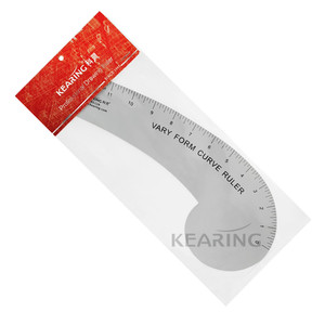 Kearing Tailor Kim Loại Cai Trị Đường Cong 12 inch Thiết Kế Thời Trang Thay Đổi Hình Thức Armhole Đường Cong # 6112A - Product Image 2
