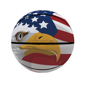 Basket progettato su misura di vecchia dimensione n. 5 con copertina in PU stampato Logo dimensione 5 palla - Product Image 3