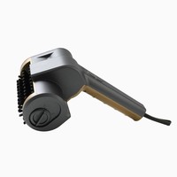 Brosse électrique pour barbecue sans poils en acier inoxydable, outil de nettoyage de barbecue rechargeable