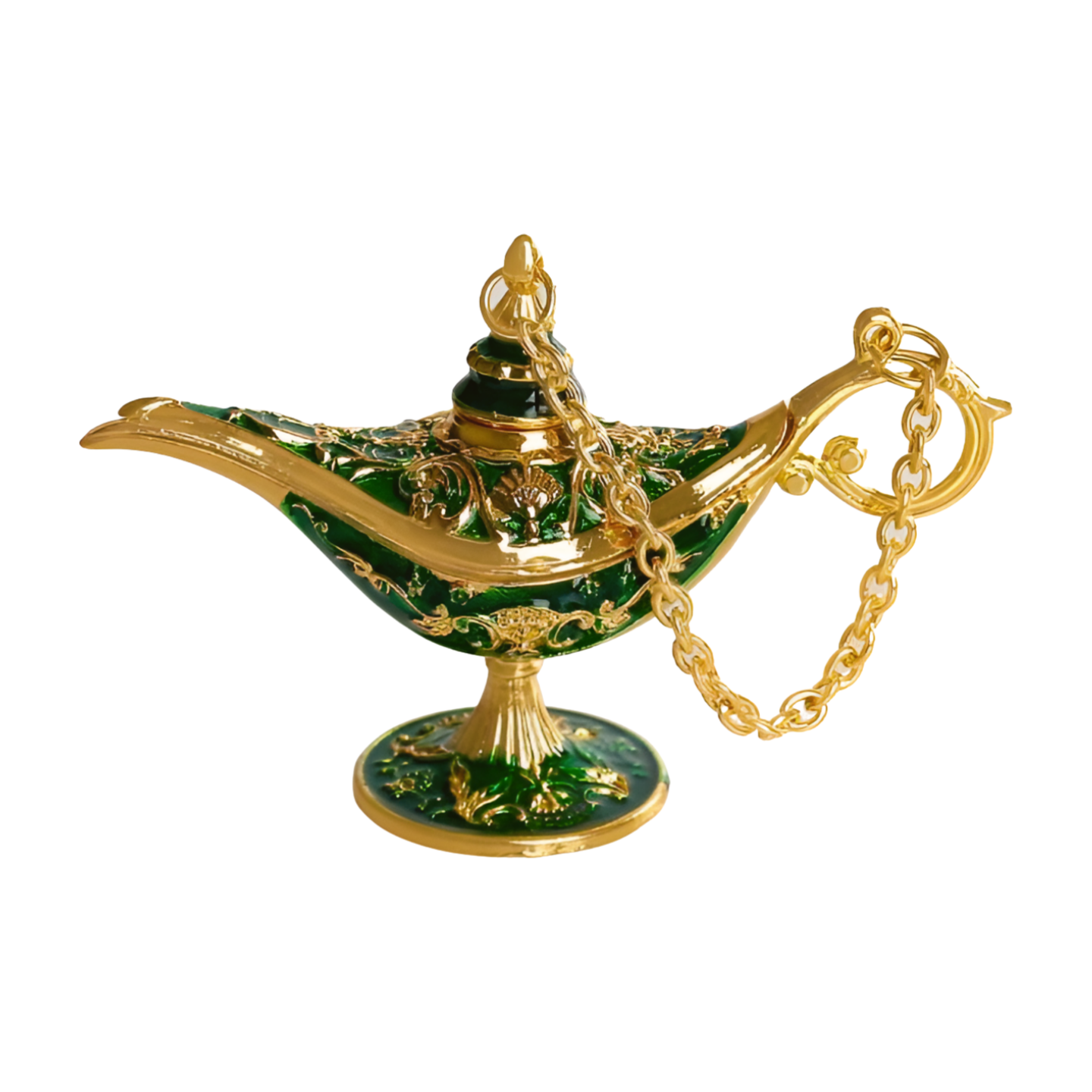 Wholesale Retro Magic Wishing Lamp Style Art Deco Design Metal Dinner Decoration Home Decor for Table Home Living Room