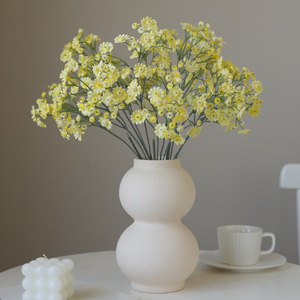 Artificiale tre piccole margherite fiori artificiali giardino piccola casa fresca decorazione di fiori di nozze - Product Image 1