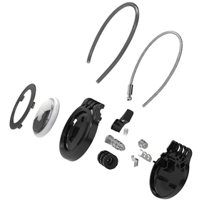 Bloqueo de cable de combinación para soporte AirTag, bloqueo de equipaje de viaje, etiqueta de aire con código, llave antipérdida, mochila, pista de ubicación segura para mascotas - Product Image 2