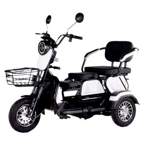 Pour la livraison Trike électrique à 3 roues Type pour femmes Utilisation urbaine E-bike Pedicab électrique Tricycle électrique pour deux personnes - Product Image 2