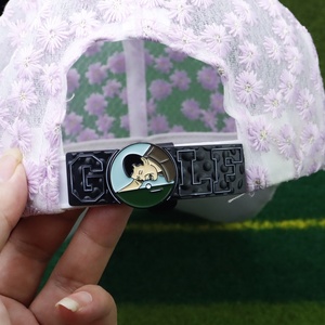 Factory Supply OEM ODM Magnetic Ball Mark Metal Enamel Mark Golf Ball Marker <b>Hat</b> Clip - Product Image 4