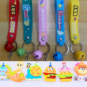 Nuevo y Lindo Llavero de Goma con Estampado de <span class=keywords><strong>Tortuga</strong></span> Luminosa para Cinnamoroll, Babycinnamoroll y Clow M, Accesorios para Bolsos - Product Image 4