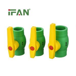 Productos IFAN DIN 8077 Hechos en China, Lista de Precios, Válvula de Bola Unidireccional de Plástico <span class=keywords><strong>PPR</strong></span> <span class=keywords><strong>para</strong></span> Agua Caliente - Product Image 1