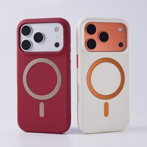 เคสโทรศัพท์มือถือแม่เหล็กแบบด้านสุดหรูสำหรับ iPhone 17 16 Pro Max รองรับการชาร์จไร้สาย ป้องกันแรงกระแทก ฝาหลังป้องกัน - Product Image 3