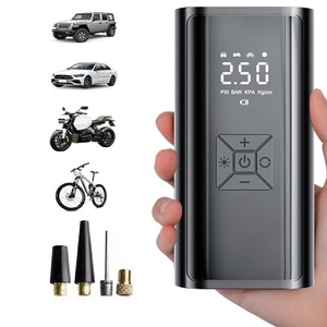 <span class=keywords><strong>Pompe</strong></span> à air électrique sans fil 150 PSI avec écran numérique pour voiture, moto, vélo - Product Image 1