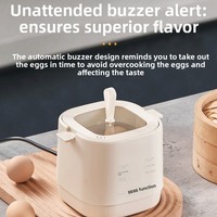 Cuiseur à œufs électrique, cuiseur vapeur multifonctionnel, arrêt automatique, petit cuiseur intelligent pour la maison, gadget pour le petit-déjeuner