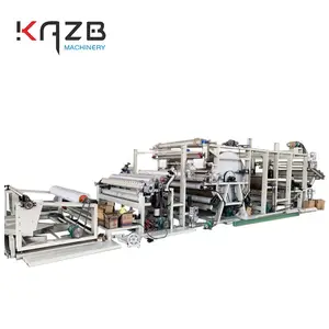 Leather/nonwoven/PVC film solvent base glue lamination machine in pakistan