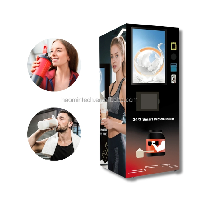 Commercial Use Automatic Multi Countertop Beverage Drinks Snack Vending Machine with QR Code/cash/coin/credit Card Payment